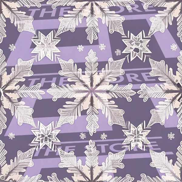 【イラスト素材】結晶の壁紙1