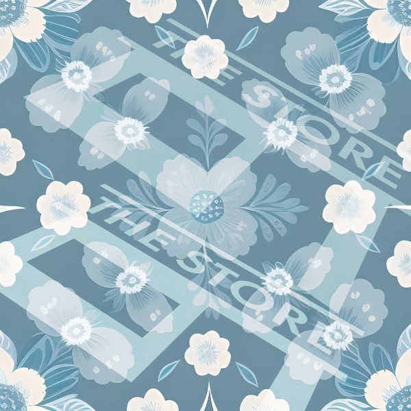 【イラスト素材】花の壁紙6