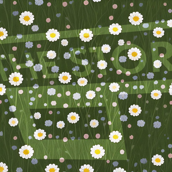 【イラスト素材】花の模様7