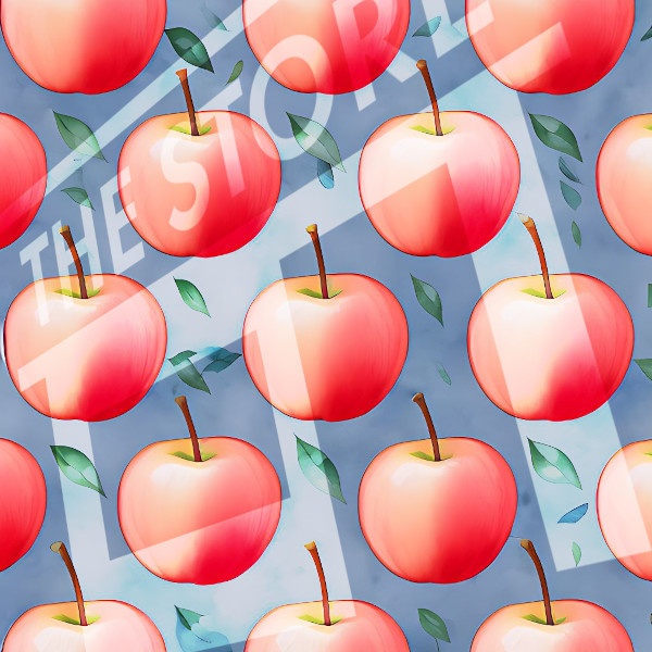 【イラスト素材】りんごの壁紙1