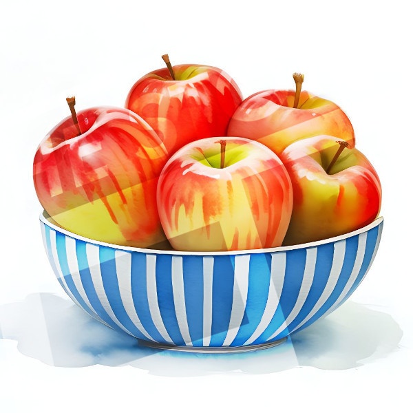 【イラスト素材】りんごの壁紙1