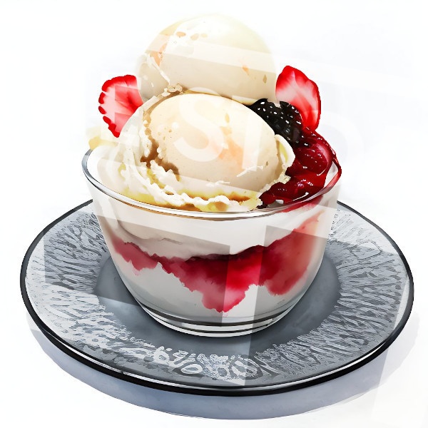 【イラスト素材】アイスクリーム1