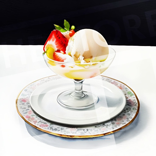 【イラスト素材】アイスクリーム1