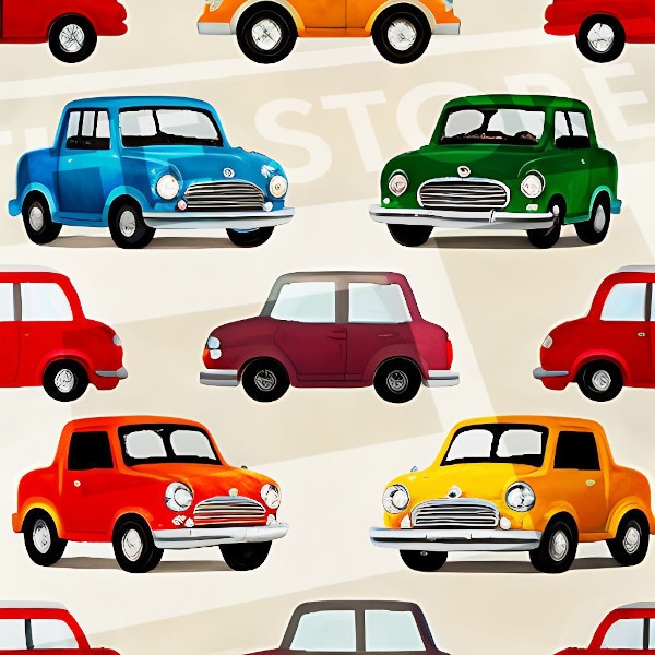 【イラスト素材】車の模様1