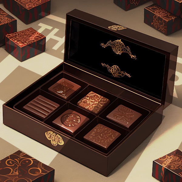 【イラスト素材】チョコレートボックス1