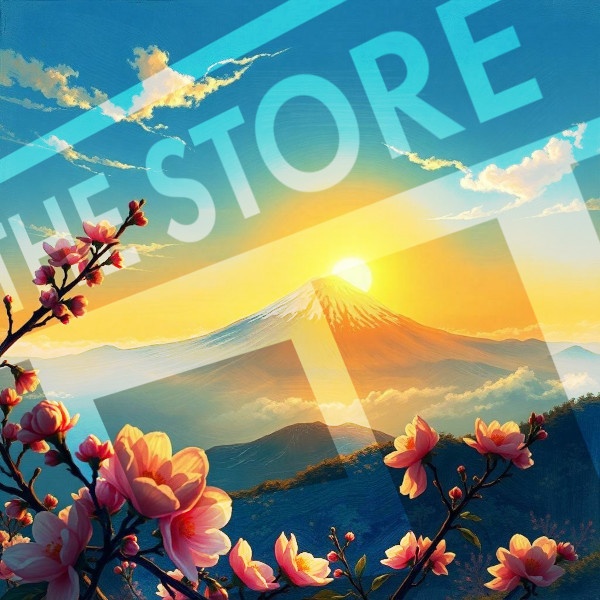 【イラスト素材】富士山2