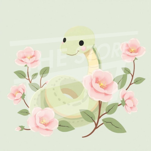 【イラスト素材】ヘビのイラスト1