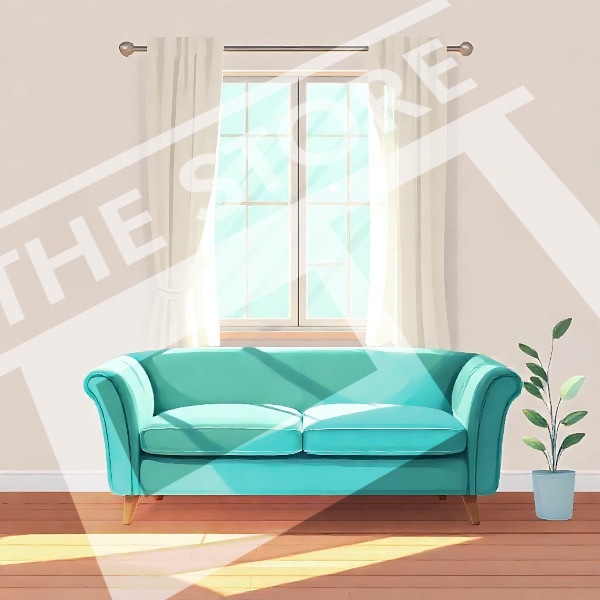 【イラスト素材】窓と部屋のイラスト1