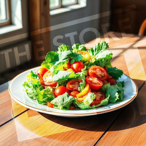 【イラスト素材】野菜のサラダ1