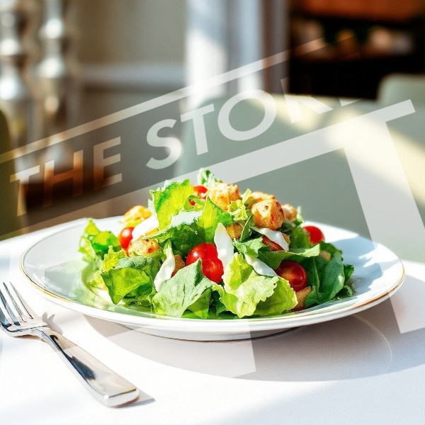 【イラスト素材】野菜のサラダ1