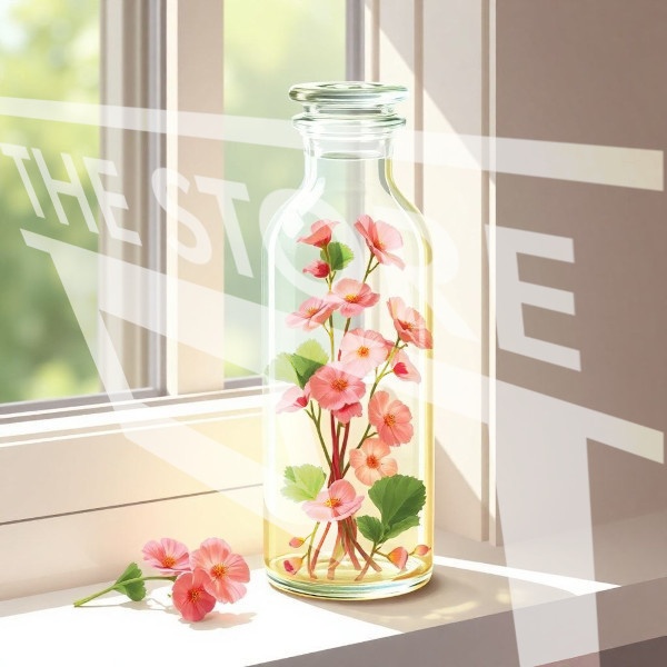 【イラスト素材】ハーバリウム1