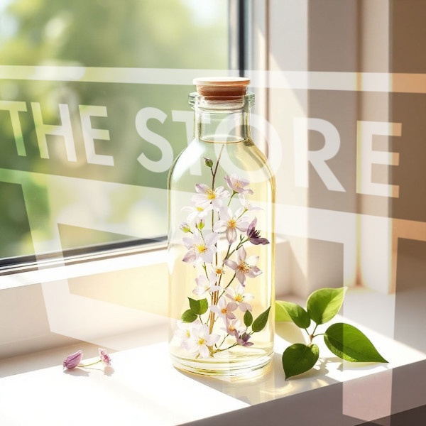 【イラスト素材】ハーバリウム2