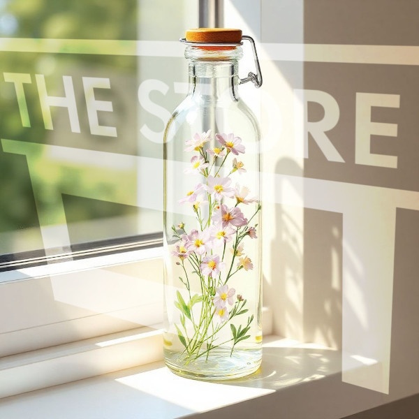 【イラスト素材】ハーバリウム2