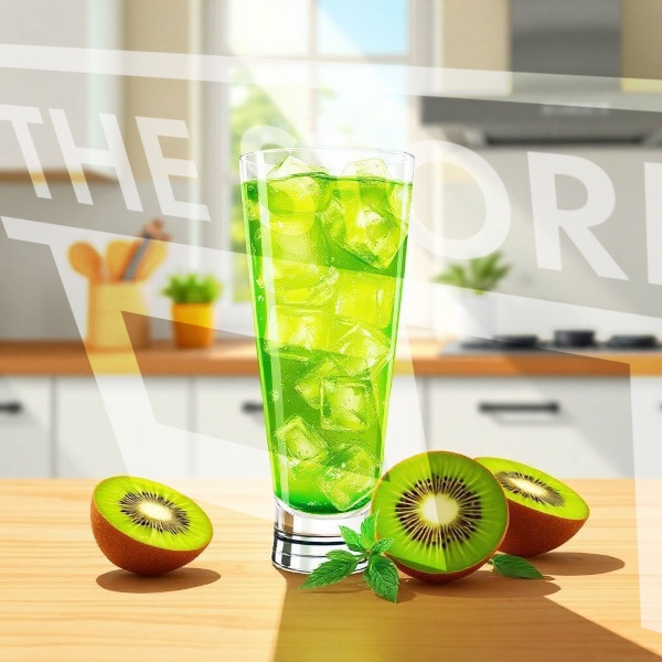 【イラスト素材】キウイフルーツの壁紙1