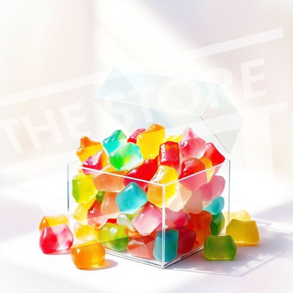 【イラスト素材】カラフルなグミ1