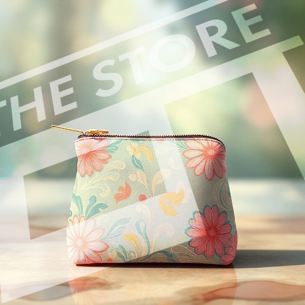 【イラスト素材】色々なデザインのポーチ1