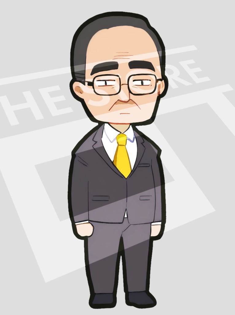 【イラスト素材】会社員