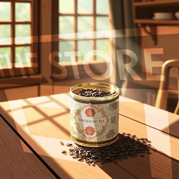 【イラスト素材】紅茶の缶1