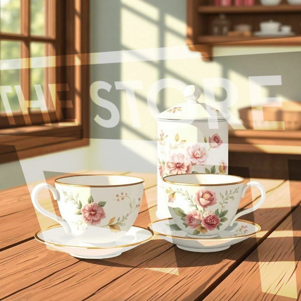 【イラスト素材】紅茶の缶1