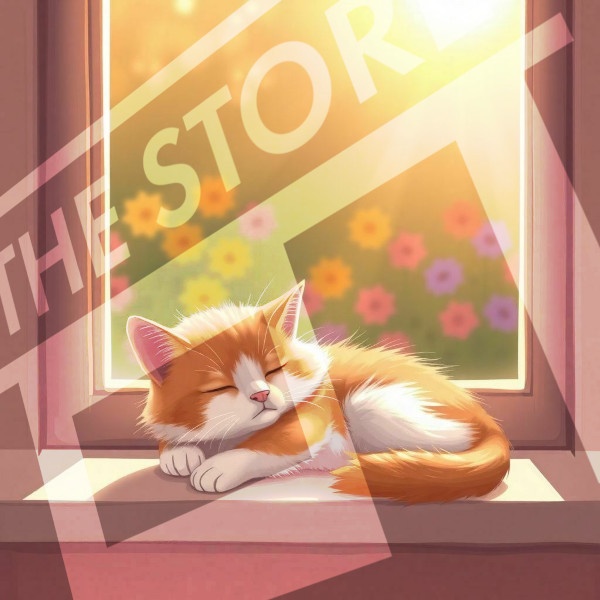 【イラスト素材】眠る猫