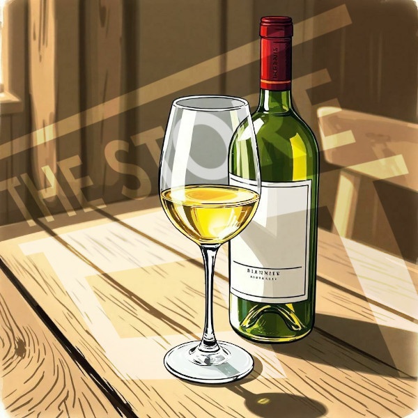 【イラスト素材】ワインのイラスト1