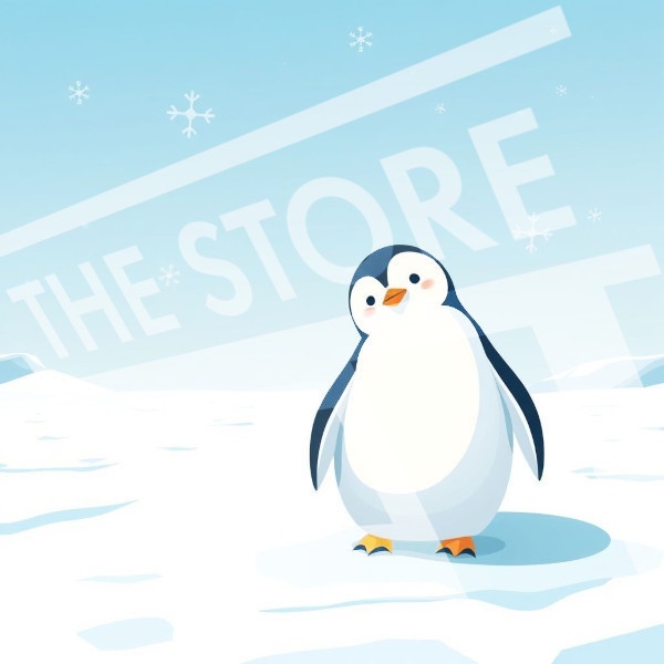 【イラスト素材】ペンギンのイラスト1