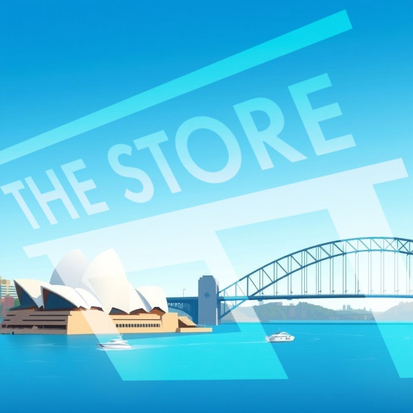 【イラスト素材】オーストラリアの風景1