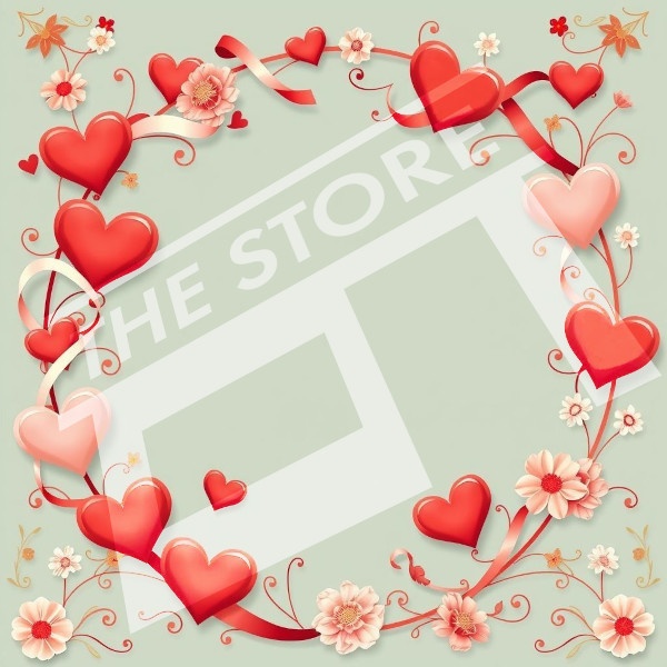 【イラスト素材】バレンタインセット1