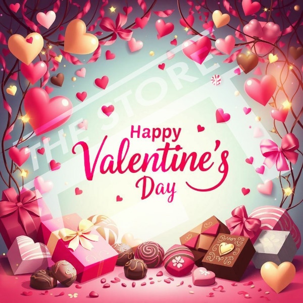 【イラスト素材】バレンタインセット1