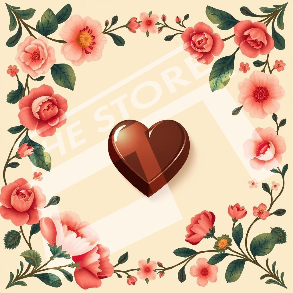 【イラスト素材】バレンタインセット1