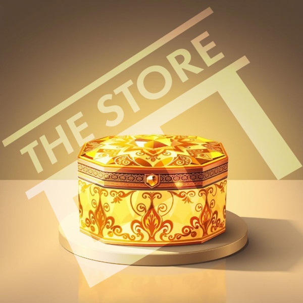 【イラスト素材】宝石箱1