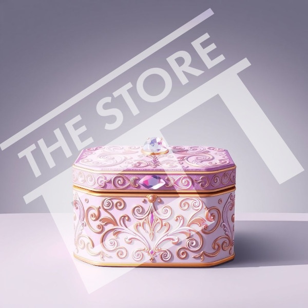 【イラスト素材】宝石箱1