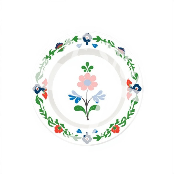 【イラスト素材】プレート1