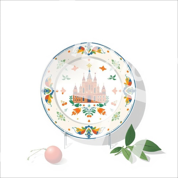 【イラスト素材】プレート1