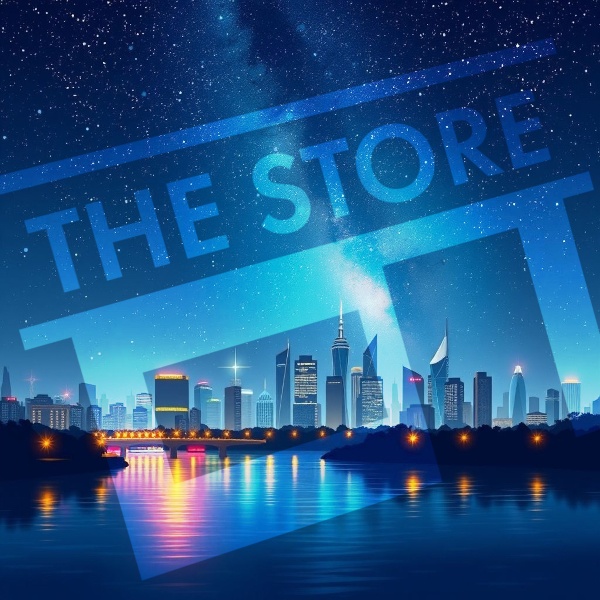 【イラスト素材】夜景