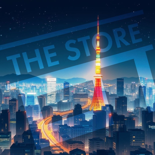 【イラスト素材】夜景