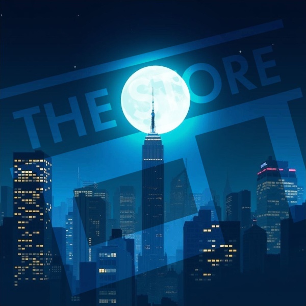 【イラスト素材】夜景