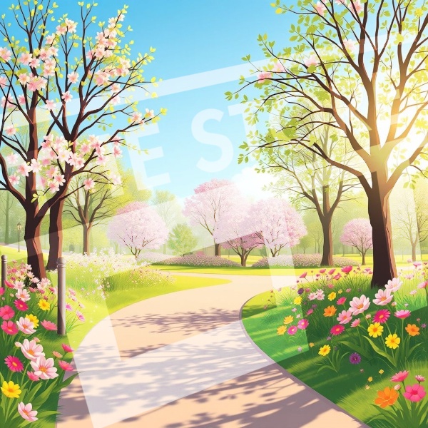 【イラスト素材】春のイラスト