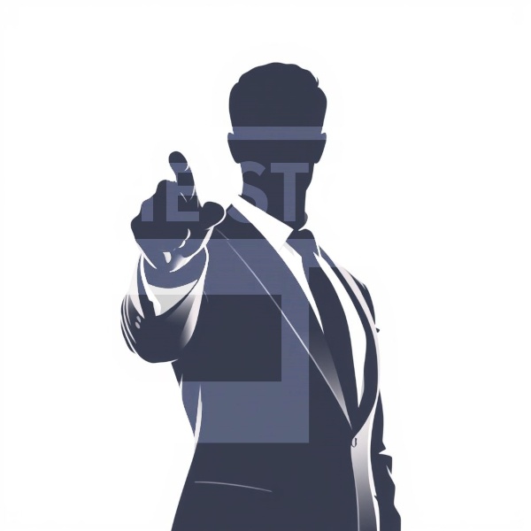 【イラスト素材】男性会社員