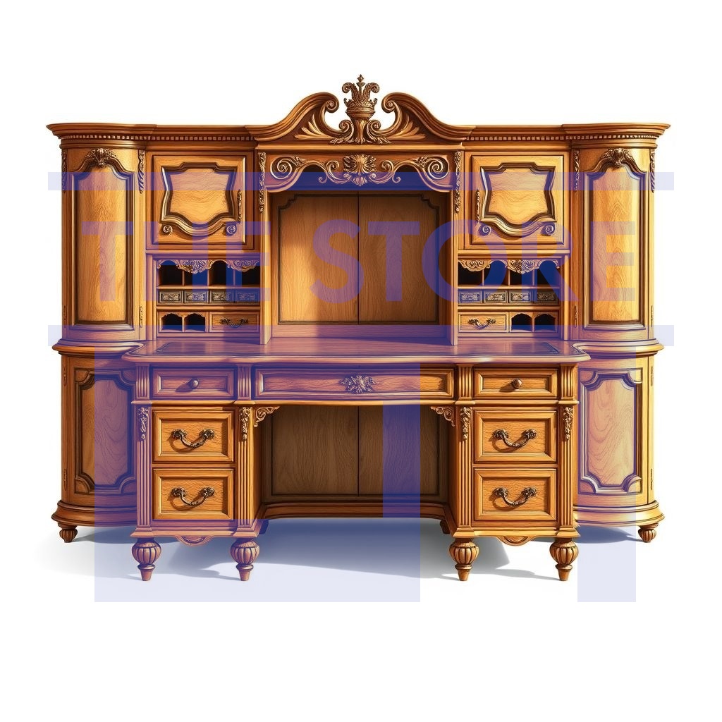 【イラスト素材】アンティーク家具