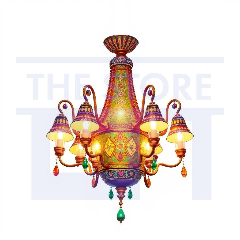 【イラスト素材】シャンデリア