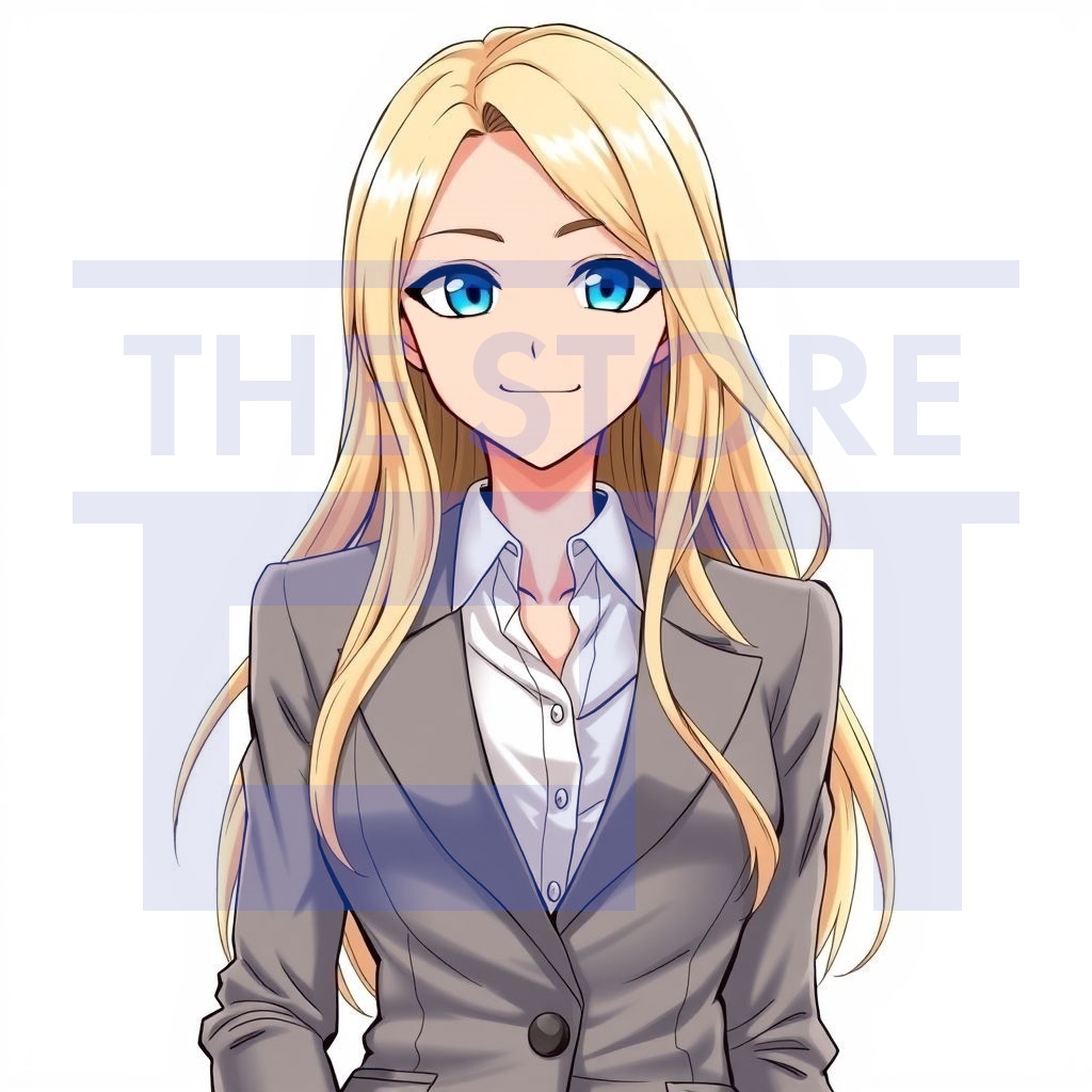 【イラスト素材】女性の会社員