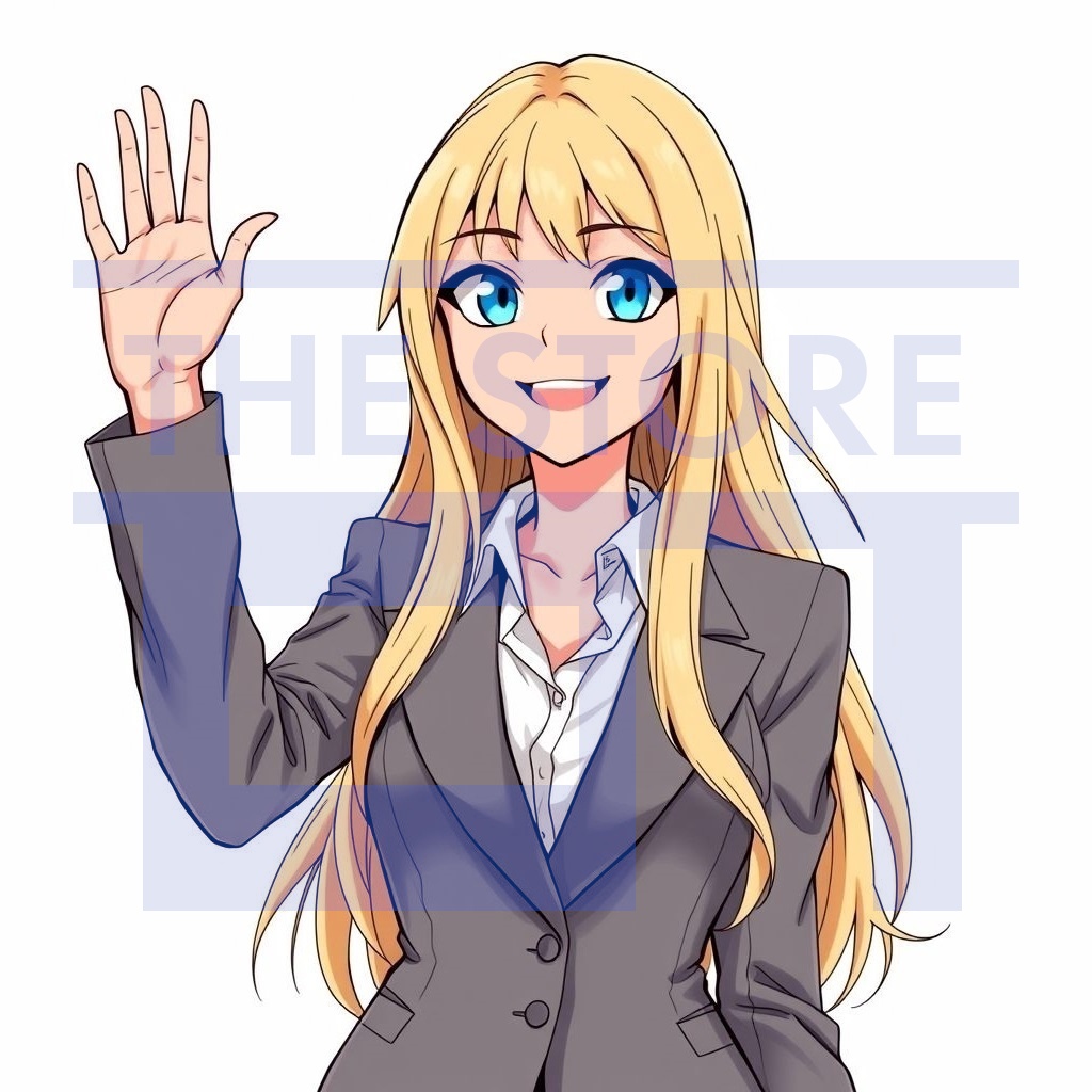【イラスト素材】女性の会社員