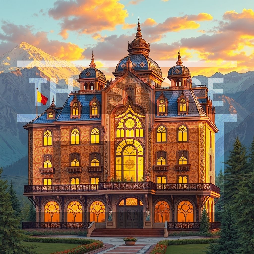 【イラスト素材】ホテル