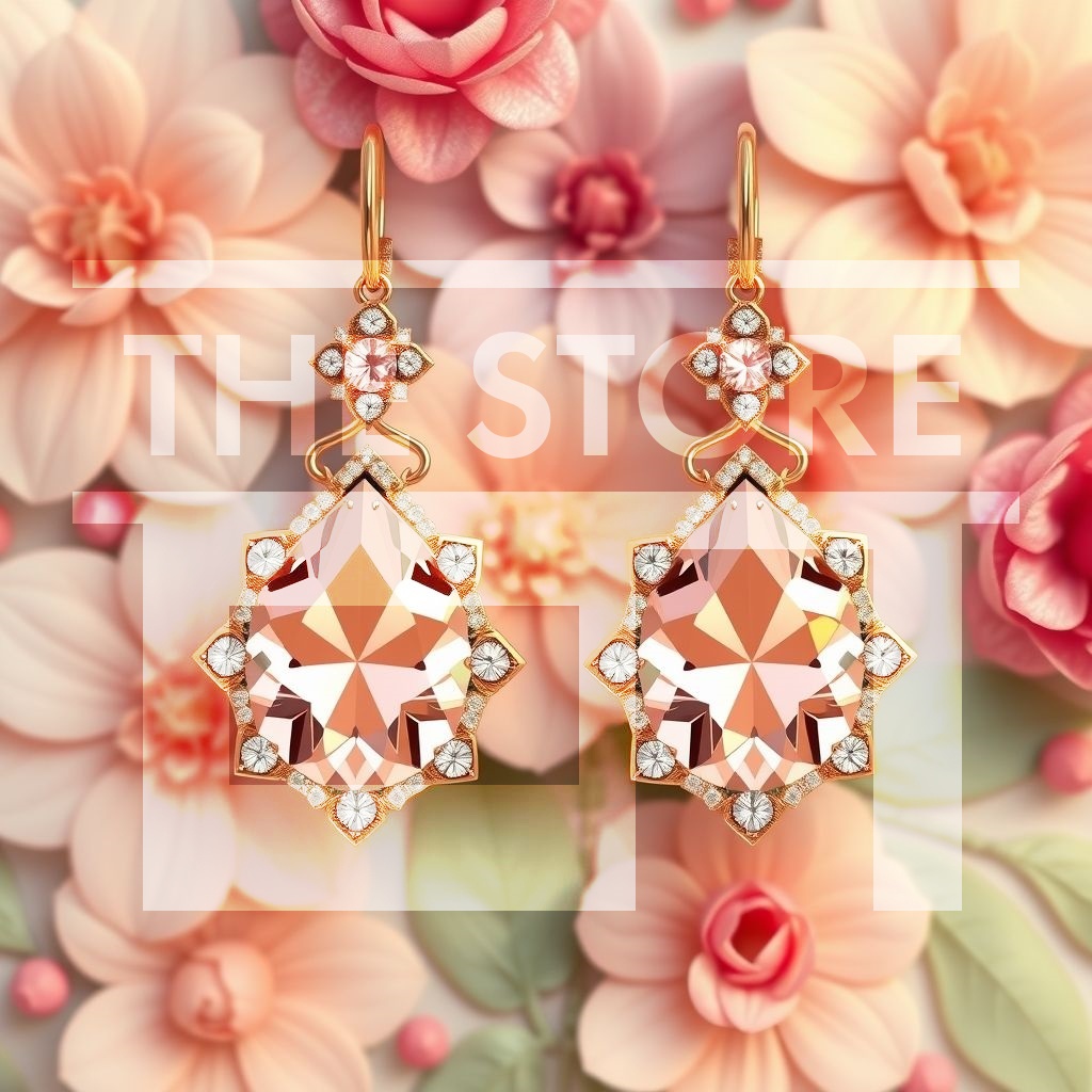 【イラスト素材】4月の誕生石