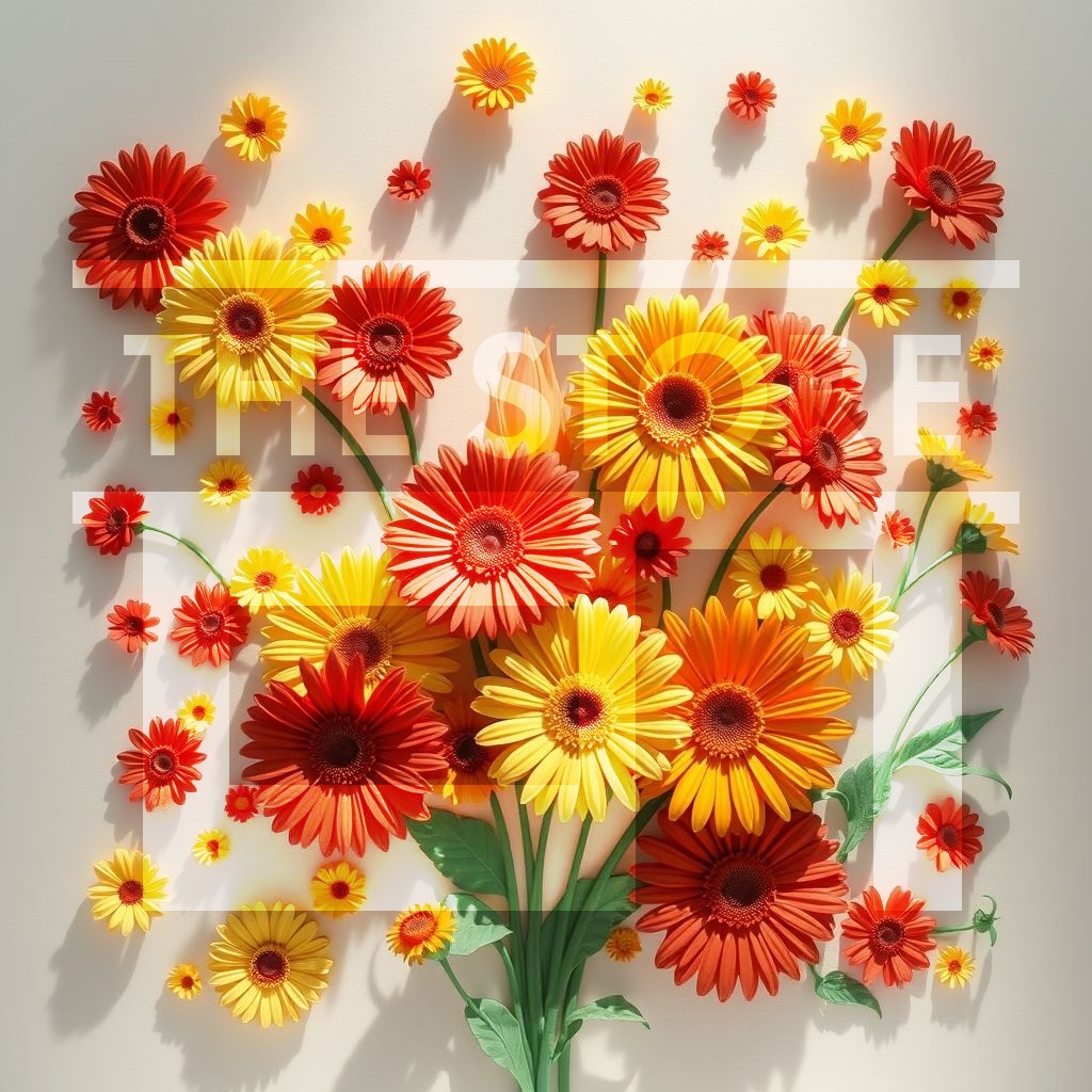 【イラスト素材】色々な花