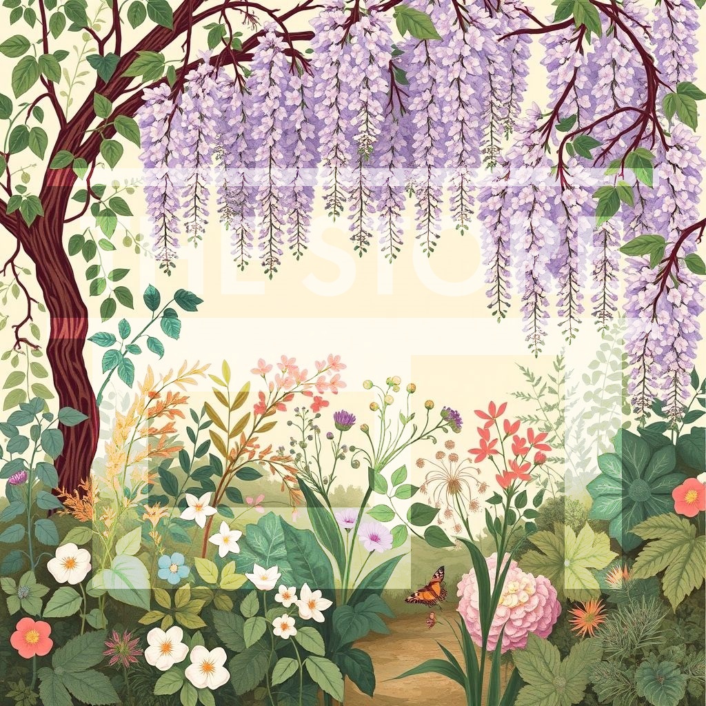 【イラスト素材】色々な植物