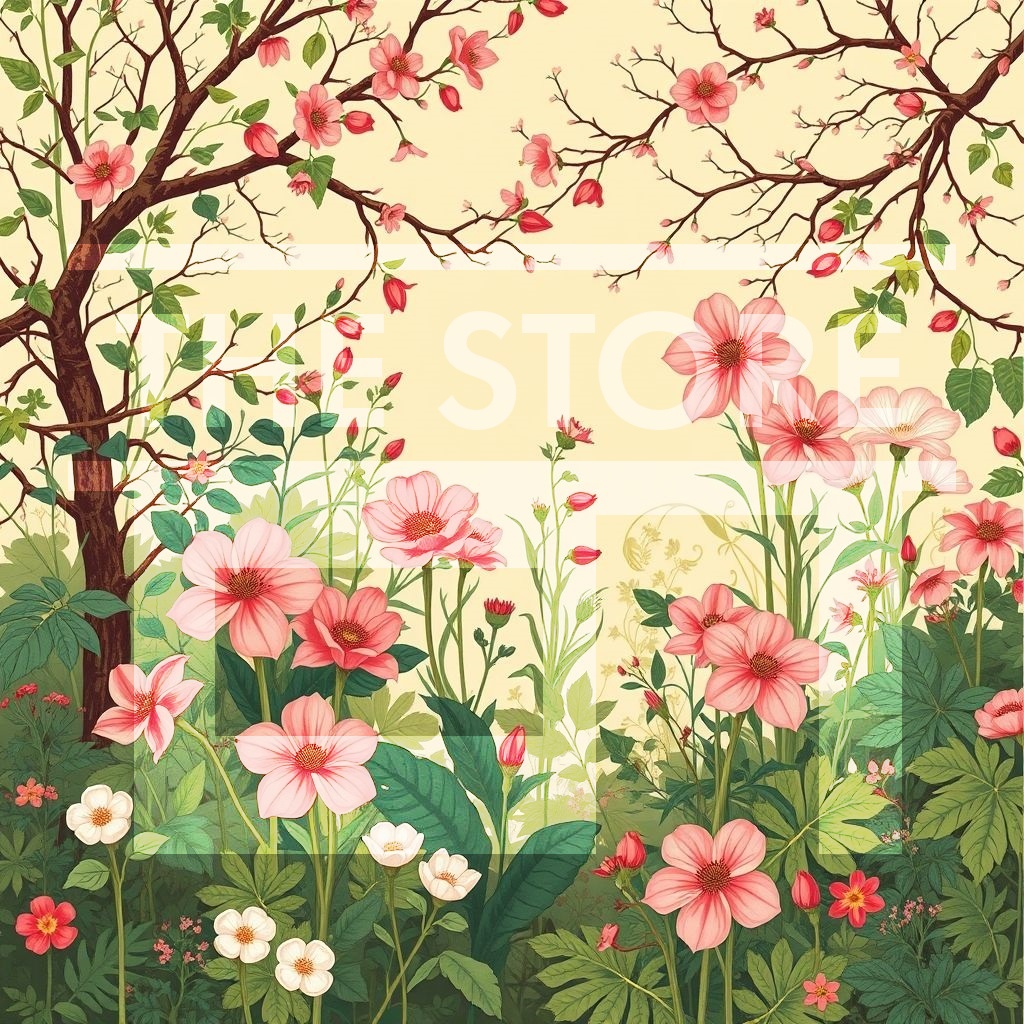 【イラスト素材】色々な植物