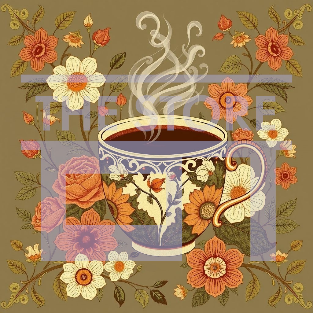 【イラスト素材】コーヒーのイラスト