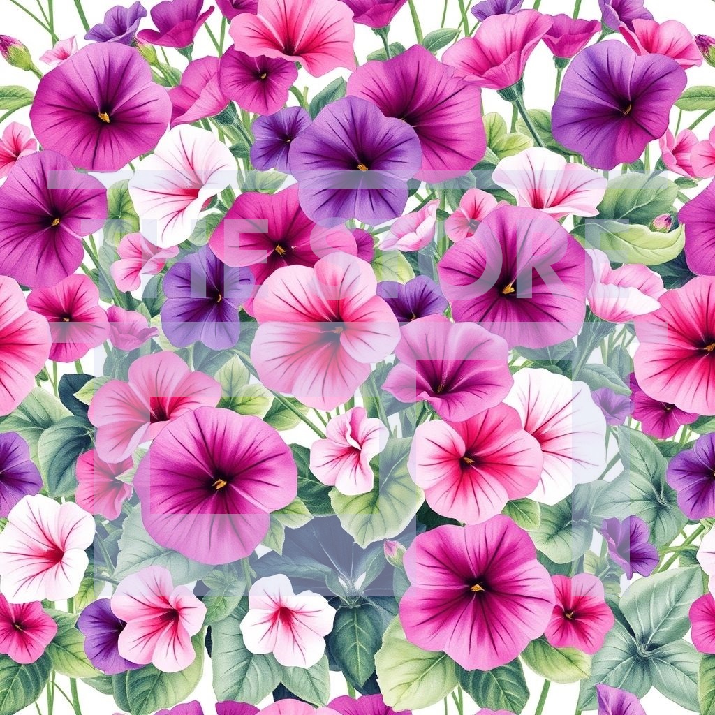 【イラスト素材】花の背景